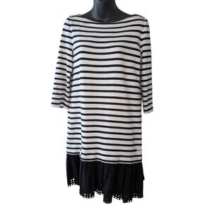 Broome Street By Kate Spade Striped Shift Dress Size M